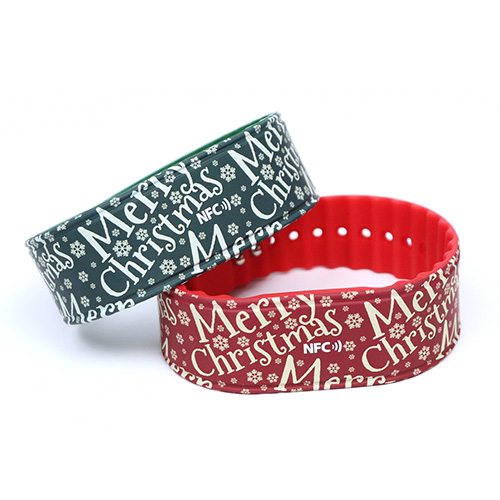 coloured silicone wristbands